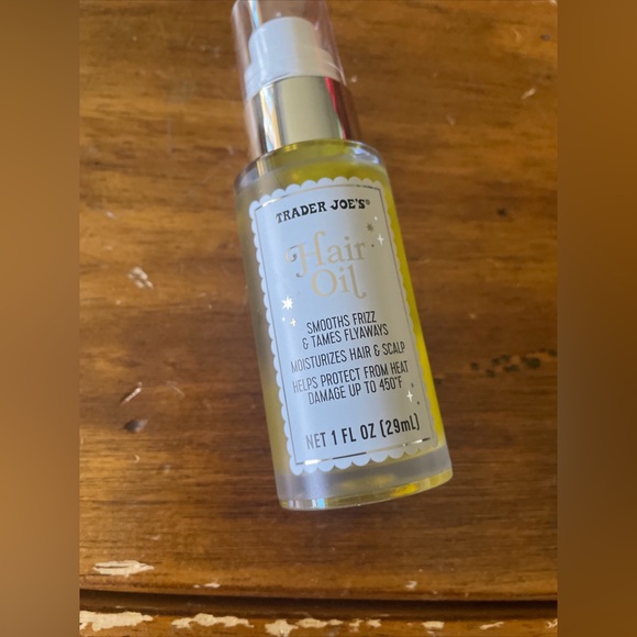 New Trader Joe's Hair Oil Smooths Frizz Protect From Heat 1 OZ - Picture 1 of 6